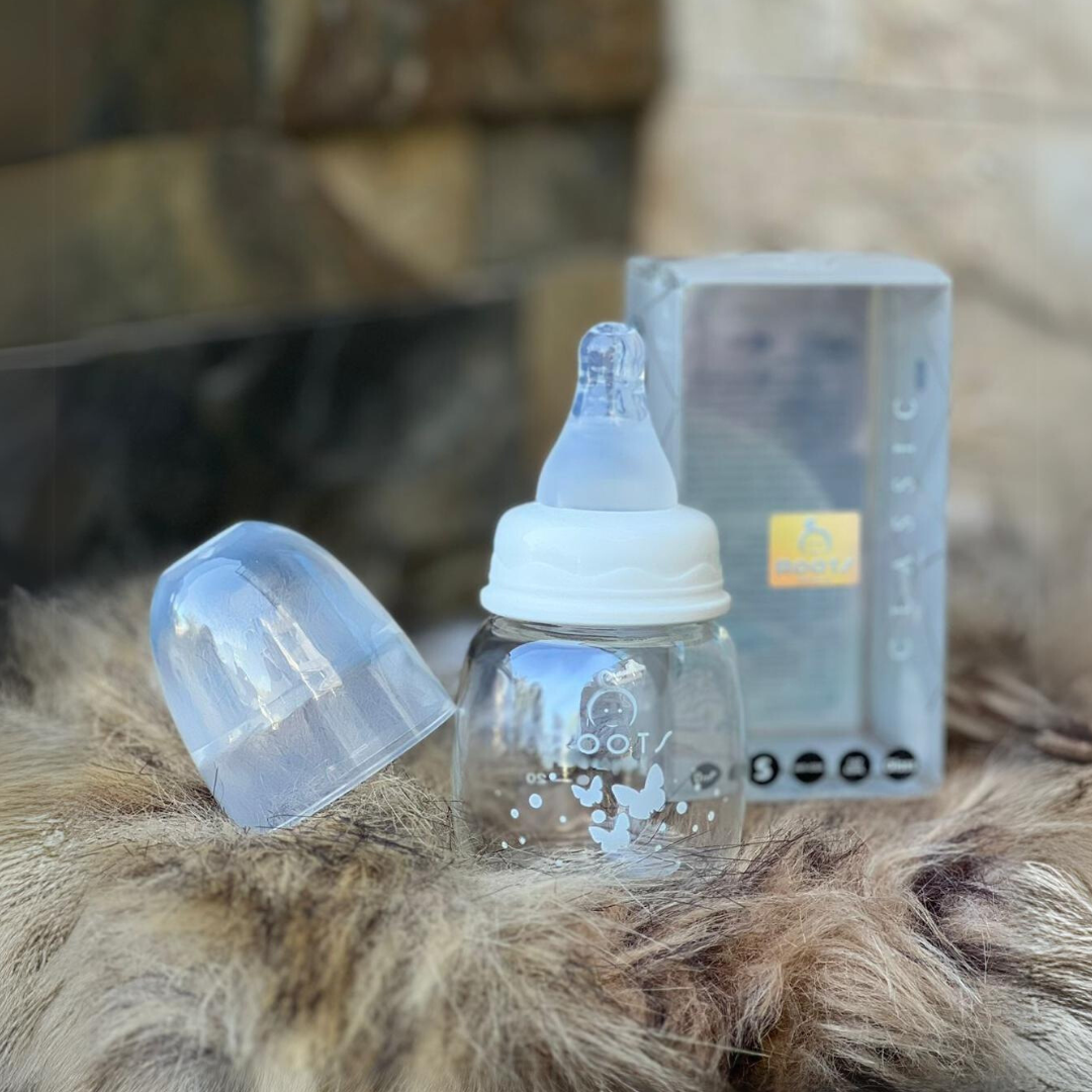 Glass feeder deals bottle